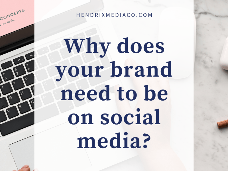 Why social media marketing is important for&nbsp;brands.